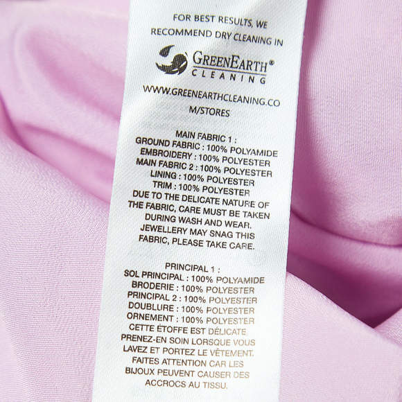 Self-Portrait Purple Embroidered Lace Flared Maxi Dress M - Picture 7 of 7